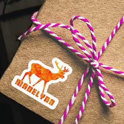 Madelynn Sticker Deer Laptop Image