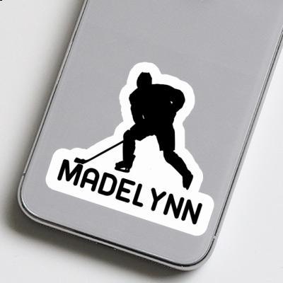 Madelynn Aufkleber Eishockeyspieler Image