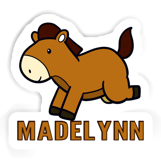 Sticker Horse Madelynn Notebook Image