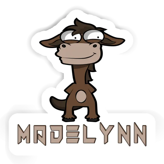 Standing Horse Sticker Madelynn Image