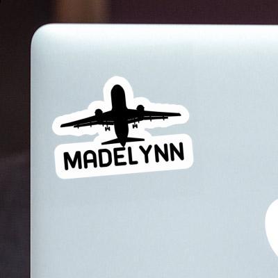 Autocollant Jumbo-Jet Madelynn Laptop Image