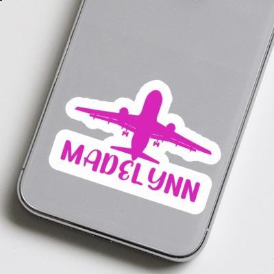 Autocollant Jumbo-Jet Madelynn Notebook Image