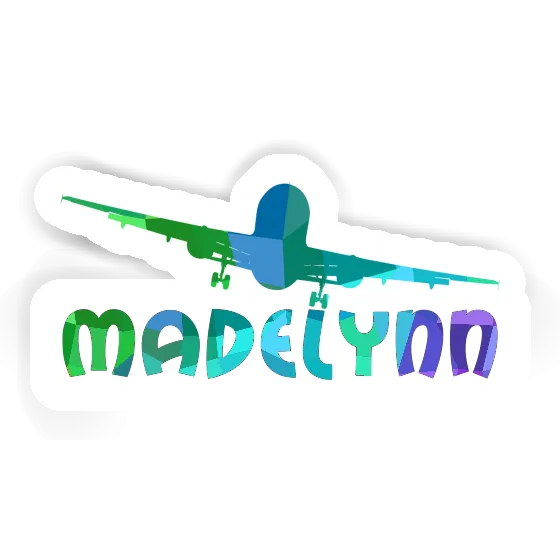 Autocollant Avion Madelynn Laptop Image