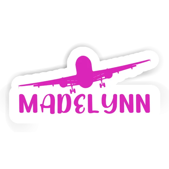 Sticker Airplane Madelynn Image