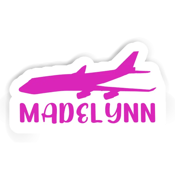 Sticker Madelynn Jumbo-Jet Laptop Image