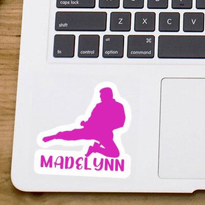 Sticker Madelynn Karateka Laptop Image