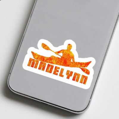 Sticker Kayaker Madelynn Notebook Image