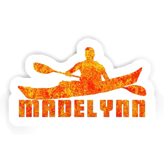 Sticker Kayaker Madelynn Laptop Image