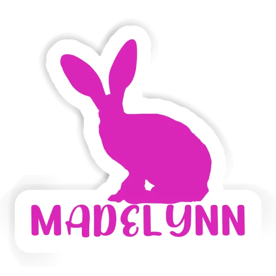 Autocollant Madelynn Lapin Laptop Image