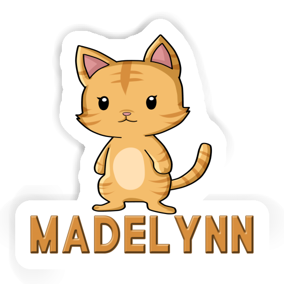 Sticker Kitten Madelynn Laptop Image