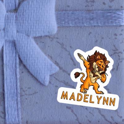 Madelynn Autocollant Lion Image