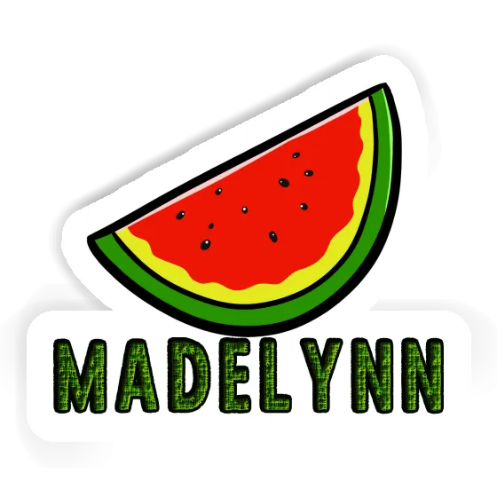 Sticker Madelynn Watermelon Laptop Image