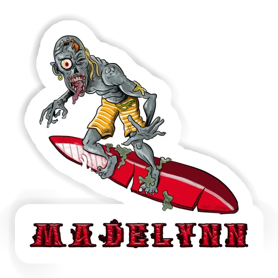 Sticker Madelynn Surfer Image