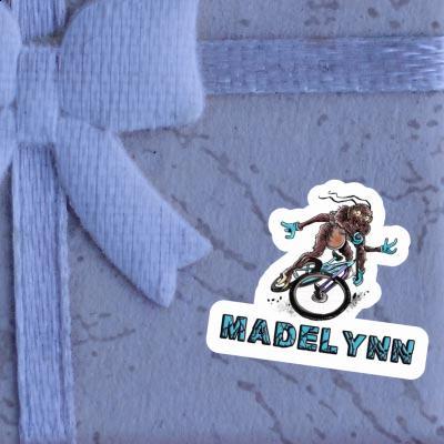 Sticker Madelynn Biker Laptop Image