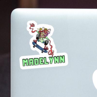 Madelynn Sticker Monster Laptop Image