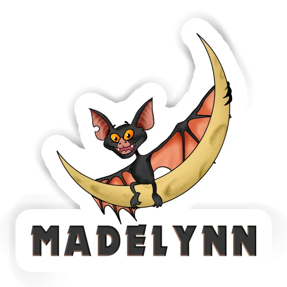 Sticker Bat Madelynn Laptop Image