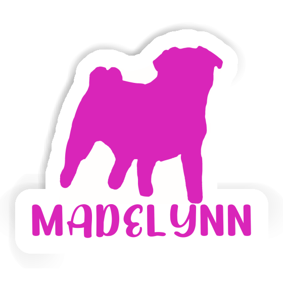 Madelynn Sticker Pug Gift package Image