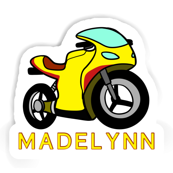 Autocollant Madelynn Moto Laptop Image