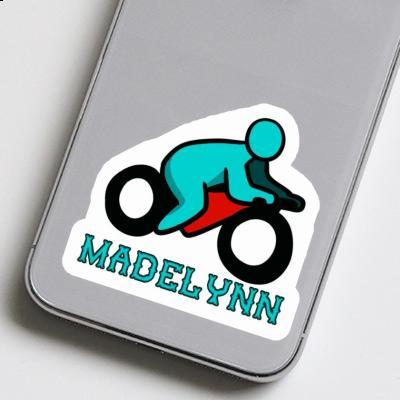 Sticker Madelynn Motorbike Notebook Image