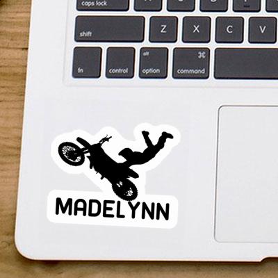 Autocollant Madelynn Motocrossiste Laptop Image