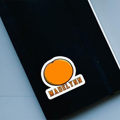 Sticker Madelynn Orange Image