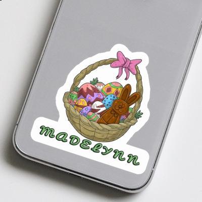 Sticker Easter basket Madelynn Notebook Image