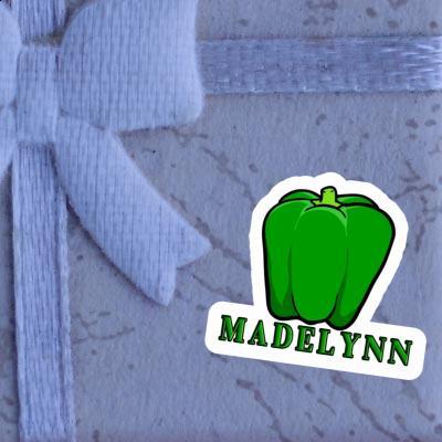 Madelynn Autocollant Poivron Notebook Image