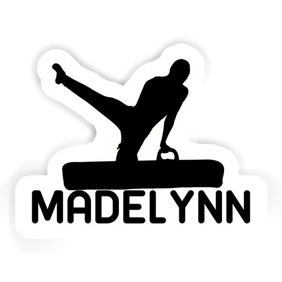 Autocollant Gymnaste Madelynn Notebook Image