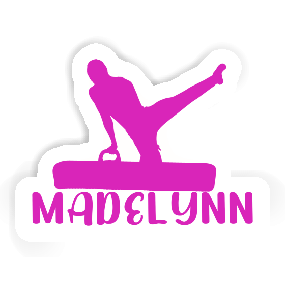 Gymnast Sticker Madelynn Notebook Image