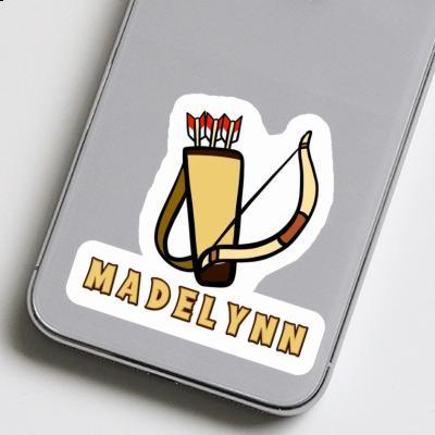 Madelynn Sticker Pfeilbogen Notebook Image