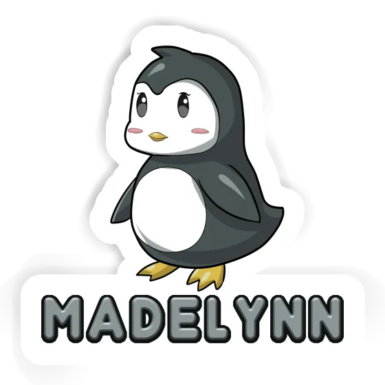 Sticker Madelynn Penguin Laptop Image