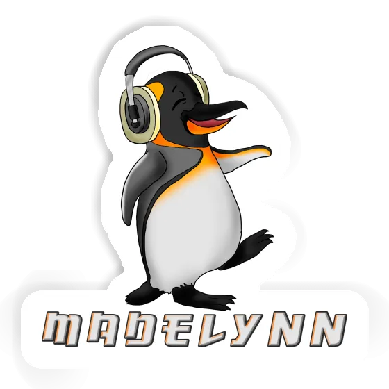 Madelynn Sticker Music Penguin Gift package Image