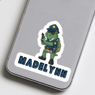 Sticker Officer Madelynn Notebook Image