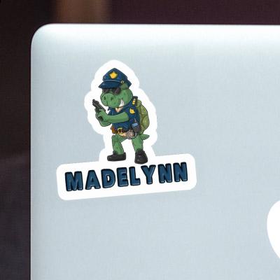 Sticker Officer Madelynn Laptop Image