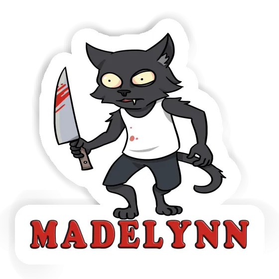 Madelynn Sticker Psycho Cat Gift package Image