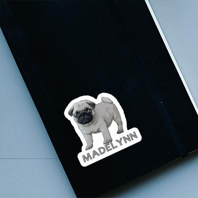 Pug Sticker Madelynn Gift package Image