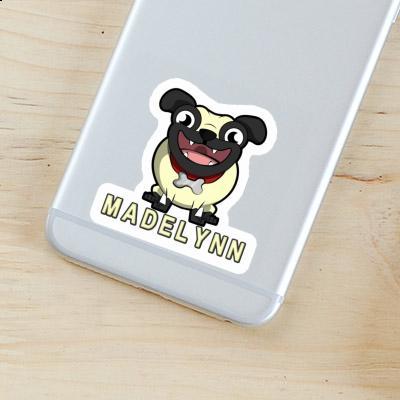 Mops Sticker Madelynn Notebook Image