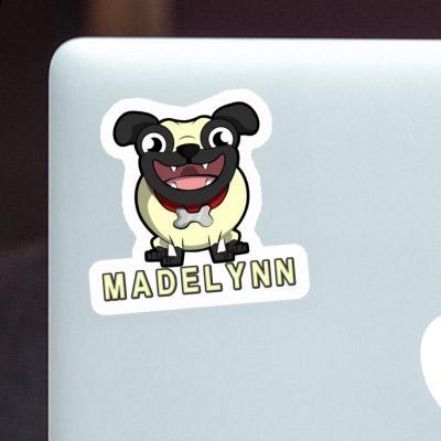 Mops Sticker Madelynn Gift package Image