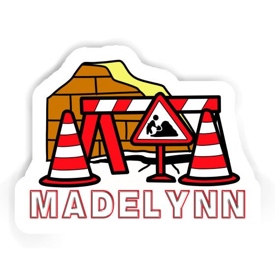 Madelynn Sticker Road Construction Gift package Image