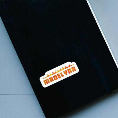 Madelynn Sticker Rowboat Laptop Image