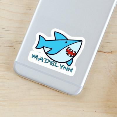 Shark Sticker Madelynn Laptop Image