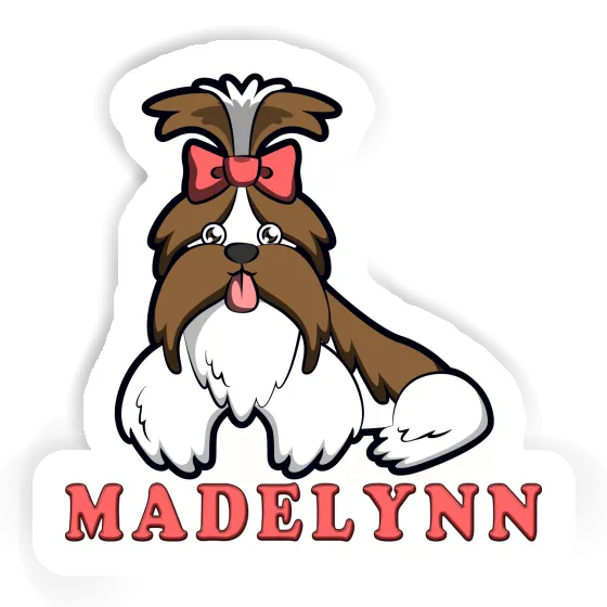 Shih Tzu Sticker Madelynn Notebook Image