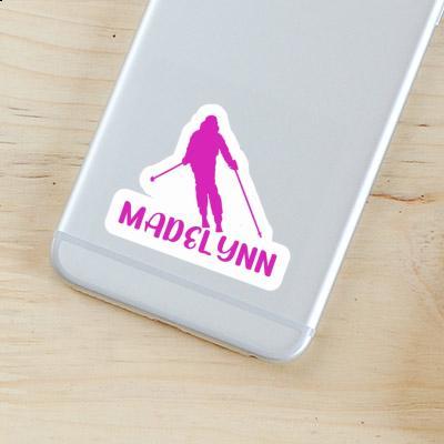 Madelynn Sticker Skier Image