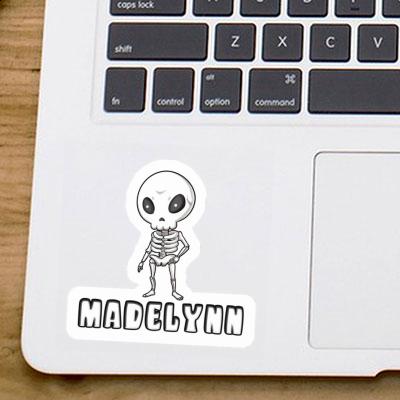 Sticker Madelynn Skeleton Laptop Image