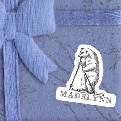 Madelynn Autocollant Skieur Image