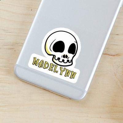 Sticker Totenkopf Madelynn Image