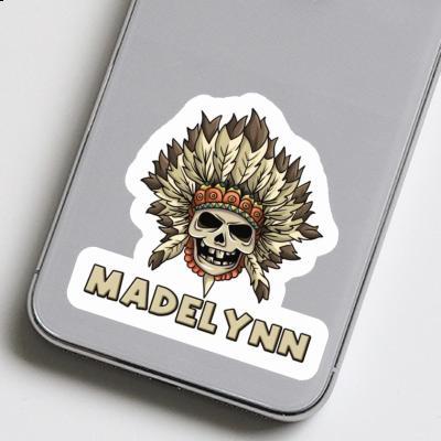 Madelynn Sticker Skull Notebook Image