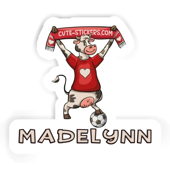 Cow Sticker Madelynn Notebook Image