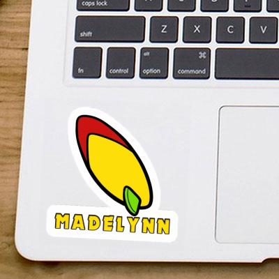 Autocollant Madelynn Planche de surf Laptop Image