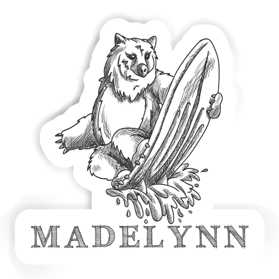 Surfer Sticker Madelynn Gift package Image